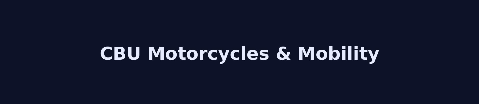 Motorcycles & mobility solutions